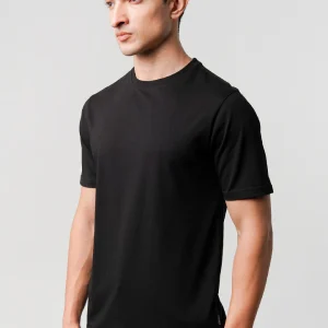Regular Fit Crew Neck T-Shirt - Black