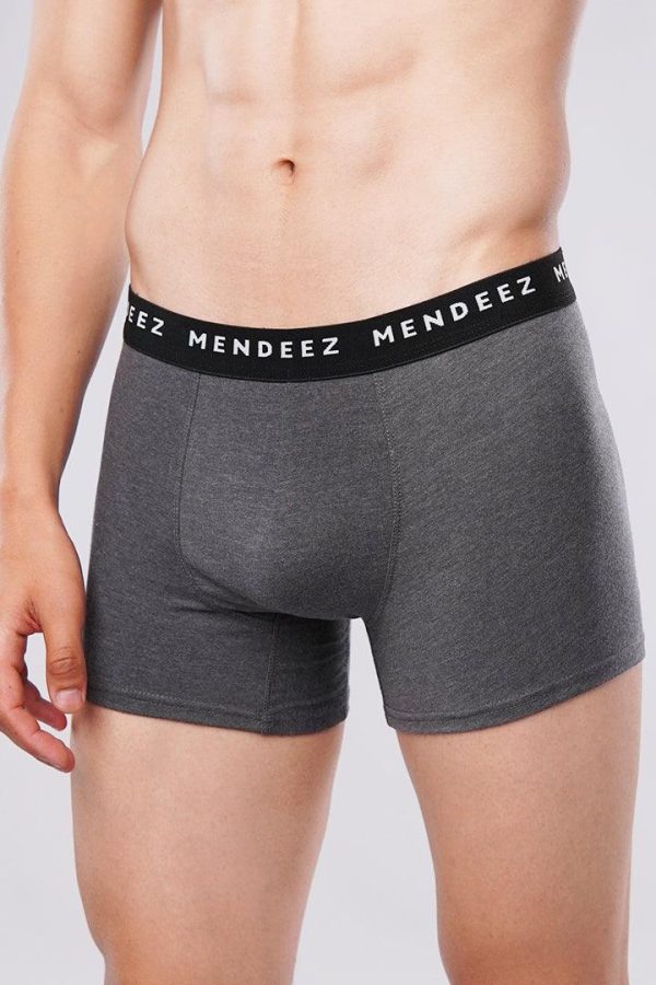 Classic Charcoal Grey Boxer Trunks
