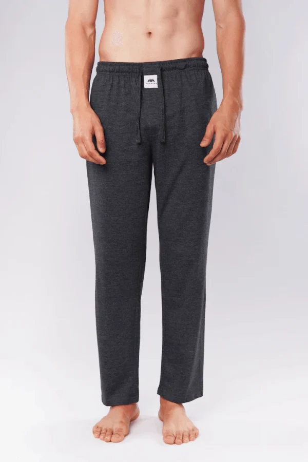 Jersey Pajamas - Charcoal Grey - Image 3